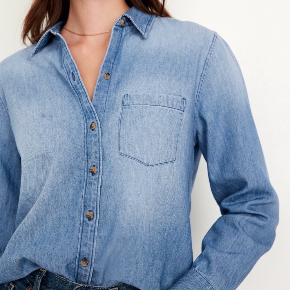Old Navy Light Blue Classic Shirt